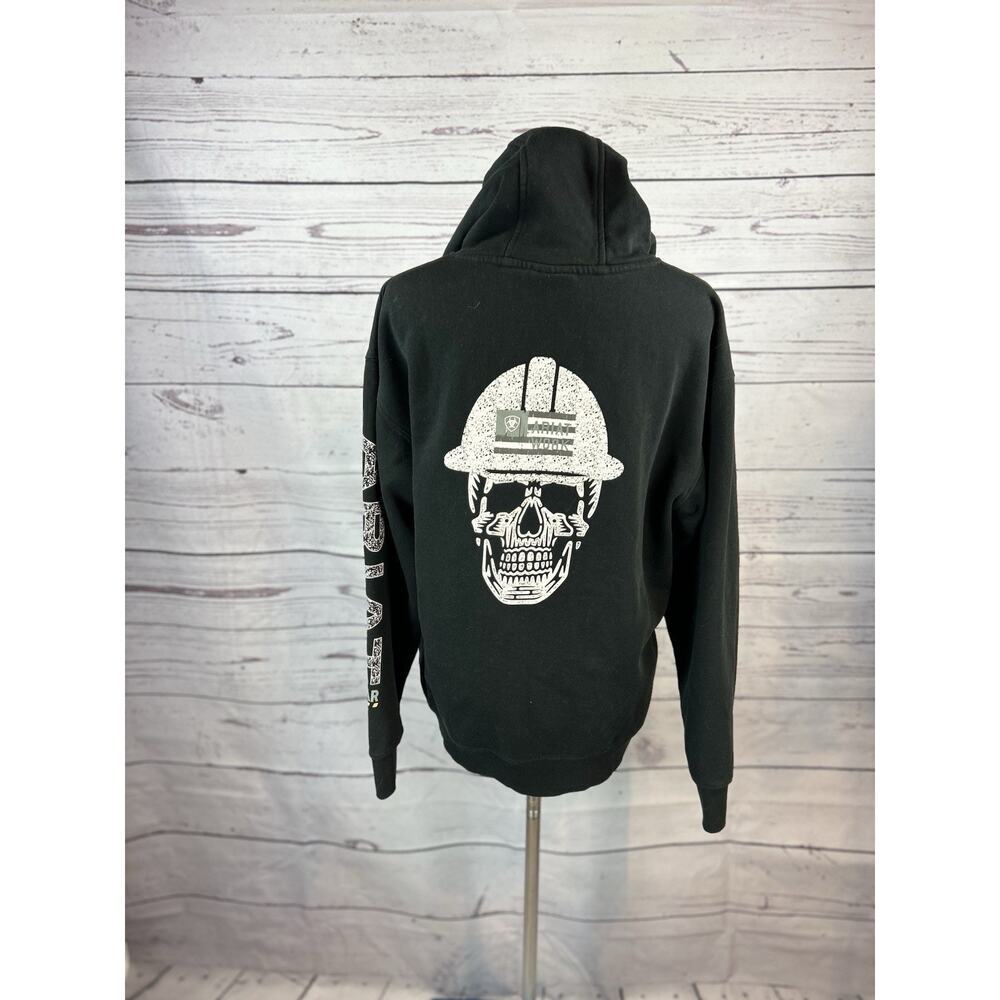 Ariat Rebar Roughneck Hoodie Women Small Pullover Workwear Sweatshirt Durable - Picture 3 of 6